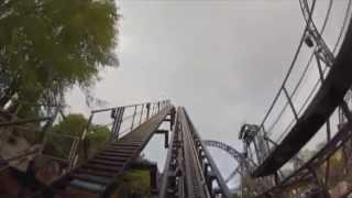 The Smiler pov showing crash location Alton Towers June 2015