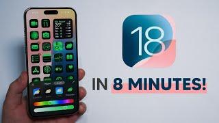 iOS 18 in 8 Minutes - What You Actually Need to Know!