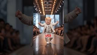 World Leaders as Babies... on the Catwalk?!  #worldleaders #usa