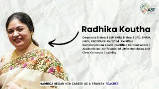 Empowering Women Through Education & Corporate Coaching | Radhika’s Inspiring Journey