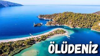 Dünyanın En Güzel Plajı - Ölüdeniz Kumburnu Plajı - Blue Lagoon - Ölüdeniz Beach Fethiye Turkey