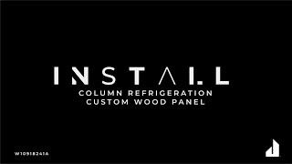 How to Install Column Custom Panels | JennAir