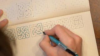 Drawing 6 Beginner Celtic Knots [1hr Timelapse]