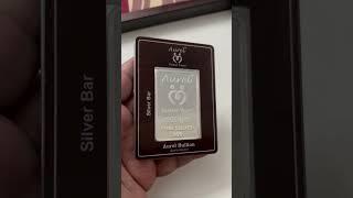 Aure 100 Grams Silver Bar with 999 Purity!