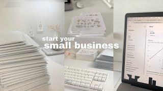 how to start a SUCCESSFUL small business in 2025  the ULTIMATE guide, advice, everything i learned