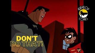 Superman: The Animated Series | Knight Time | He's smiling!