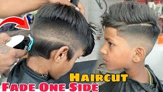 Fade One Side  Haircut Tutorial in Hindi | One Side Haircut Kaise karte Hai | Sahil Barber