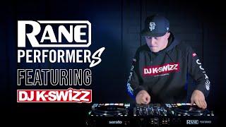 K-SWIZZ on the RANE PERFORMER