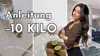 Wenn ich 10 Kilo abnehmen wollen würde | Schritt für Schritt Anleitung | Anina Maly