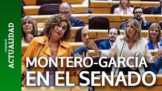 Rifirrafe entre García y Montero en el Senado: "Sólo ganan elecciones en el CIS"