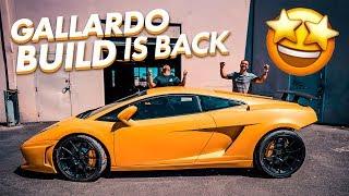 TWIN TURBO LAMBORGHINI GALLARDO BUILD IS BACK