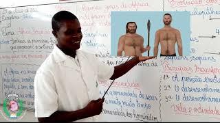 Aula de Ciências sociais da 6ª Classe - África berço da humanidade