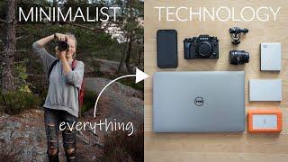 Minimalist Technology - Everything I own // Digital Minimalism Decluttering