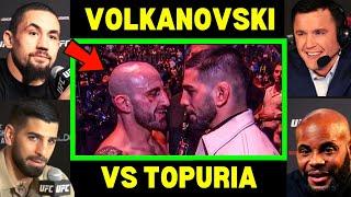 UFC Fighters "Predict" Alex Volkanovski vs Ilia Topuria | UFC 298