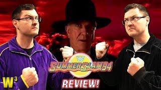 Undertaker vs. Undertaker! Leslie Nielsen! WWE Summerslam 1994 Review