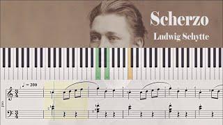 Scherzo - Ludwig Schytte | Sheet Music for Piano