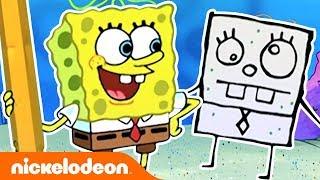 DoodleBob Comes to Life! ️ Ft. SpongeBob SquarePants | #TBT