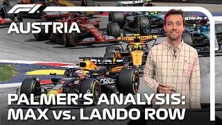 Race Defining Flashpoint Broken Down: Max Vs Lando | Jolyon Palmer’s F1 TV Analysis | Workday