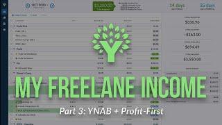 Freelance Designer Income Part 3 | YNAB and Profit-First