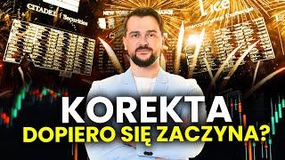 Korekta dopiero się rozkręca? Trudna sytuacja Bitcoina. Okazja do spadków na Nasdaqu i S&P500?