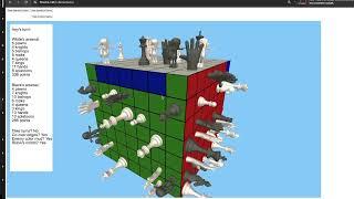 Doing a T-perm in Rubik's Chess