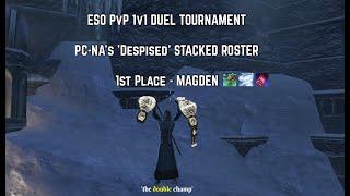 ESO PvP 1st Place 'Despised' 1v1 STACKED Duel Tournament - Gold Road Magden (Build Included)