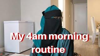 MY 4:00AM MORNING ROUTINE!!