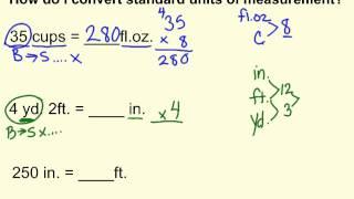 Convert Standard Measurement