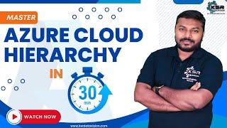 Master Azure Cloud Hierarchy in 30 Minutes! 