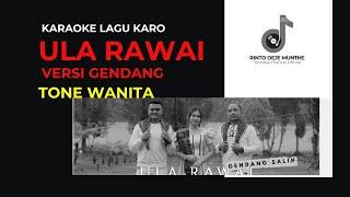 OLA RAWAI KARAOKE  ( VERSI GENDANG )  || TONE WANITA  || OFFICIAL VIDEO MUSIC