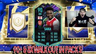 8 WALKOUTS! 90+ & 5x Walkout in 1 Pack! Krankes SBC Pack Opening Experiment! - Fifa 21 Ultimate Team