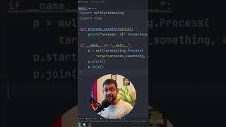 How to achieve multiprocessing in Python !!! #python #advancepython