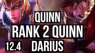 QUINN vs DARIUS (TOP) | Rank 2 Quinn, Legendary | BR Challenger | 12.4