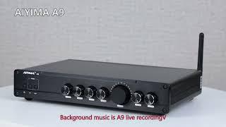 AIYIMA A9 5.1CH Bluetooth 5.0 Power Amplifier