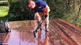 Double Lock Copper Roofs - Bonner Master Roofing