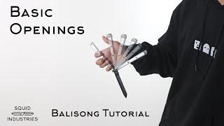 5 Basic Openings Everyone Should Learn! | Balisong/Butterfly Knife Tutorial