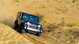 New Mahindra Thar desert off-roading|| sand dunes climbing ||