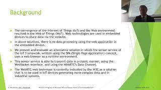 Work-in-Progress: A Browser-Driven Sensor Service for Embedded IoT