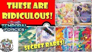 Amazing New Secret Rares Officially Revealed! Temporal Forces Looks Awesome! (Pokémon TCG News)