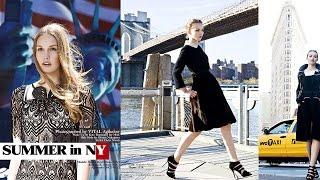 New York City Fashion Editorial photoshoot for Magazine by VITAL AGIBALOW for HENSEL