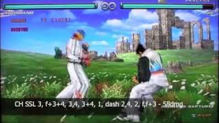 T5DR Hwoarang Combo Tutorial: The Final Round