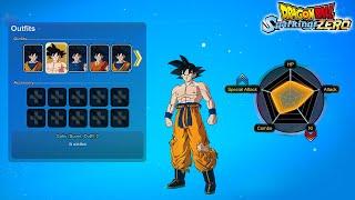 BRAND NEW DRAGON BALL SPARKING ZERO CHARACTER CUSTOMIZATION DETAILS REVEALED!!!