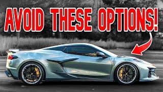 *AVOID* these OPTIONS in your 2025 Corvette C8 Mid Engine! *THANK ME LATER*