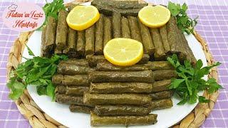 STUFFED GRAPE LEAVES WITH OLIVE OIL️MOTHER STYLE RECIPE WITH COOKING SUGGESTION