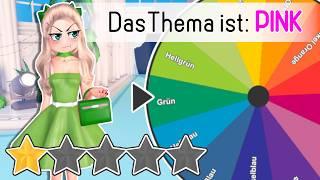 GLÜCKSRAD entscheidet OUTFIT FARBE in DRESS TO IMPRESS Sommerupdate! ROBLOX