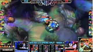 CLG vs C9 | NA LCS 2015 Week 2