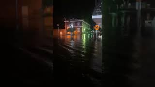 Tropical Storm Debby floods Bladenboro, North Carolina