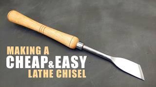 Homemade Lathe Chisel - CHEAP & Easy