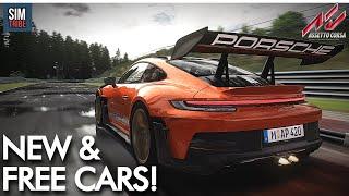 NEW & FREE CARS for Assetto Corsa August 2023 / 1 | Download links for cars and tracks!