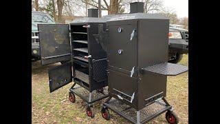 Upright vertical smokers 24”/24”